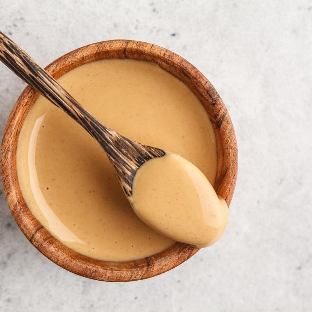creamy peanut butter as a tahini replacement