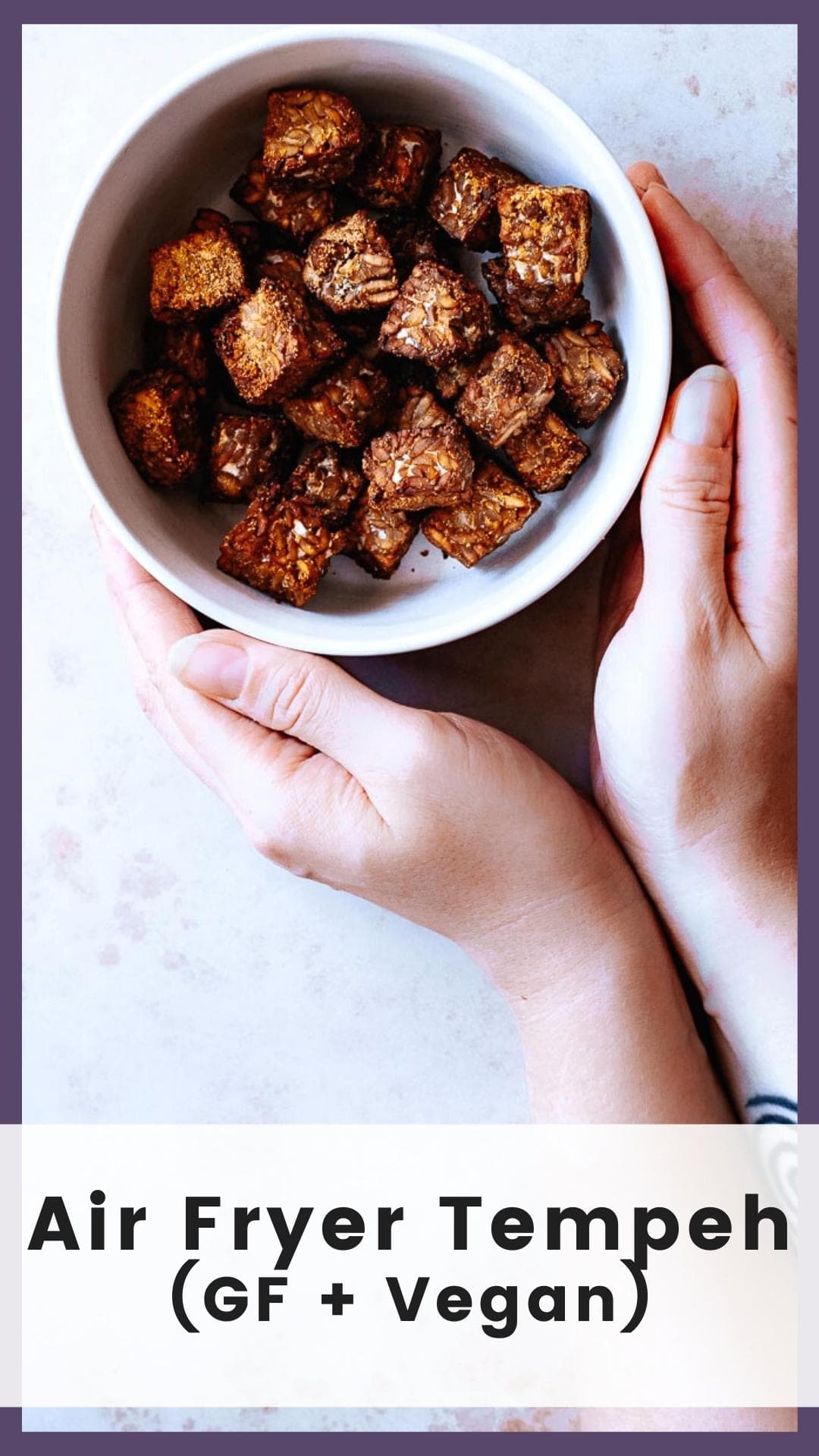 Crispy Air Fryer Tempeh - MOON and spoon and yum