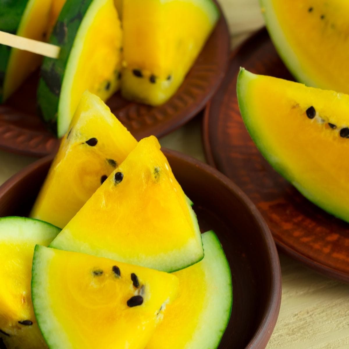 Yellow Watermelon.