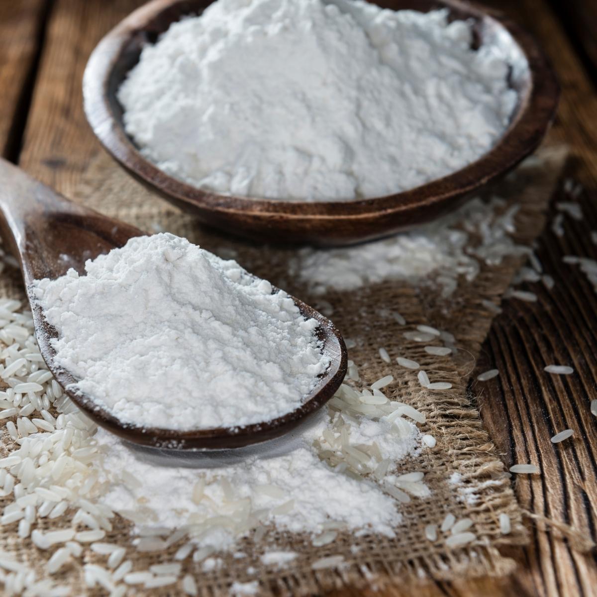 white rice flour.