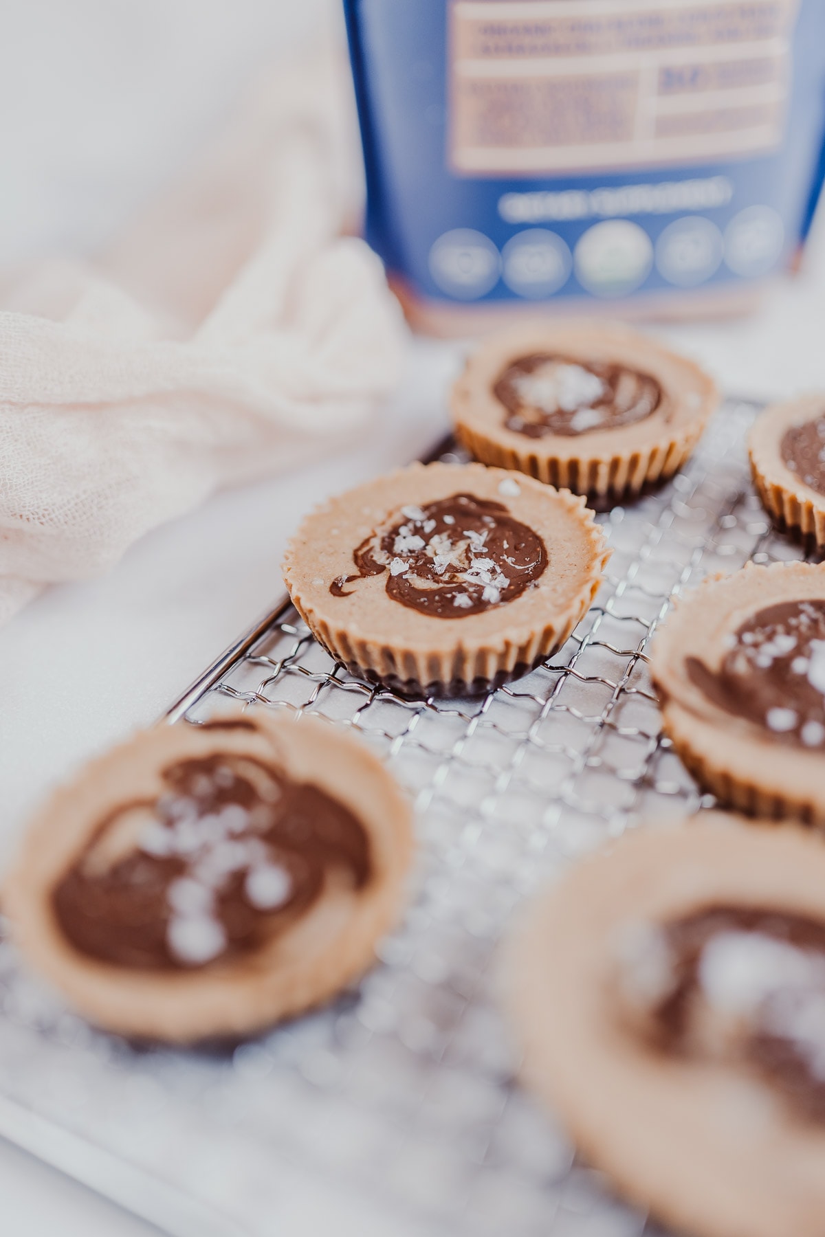 Salted Chocolate Chai Bliss Tahini Cups