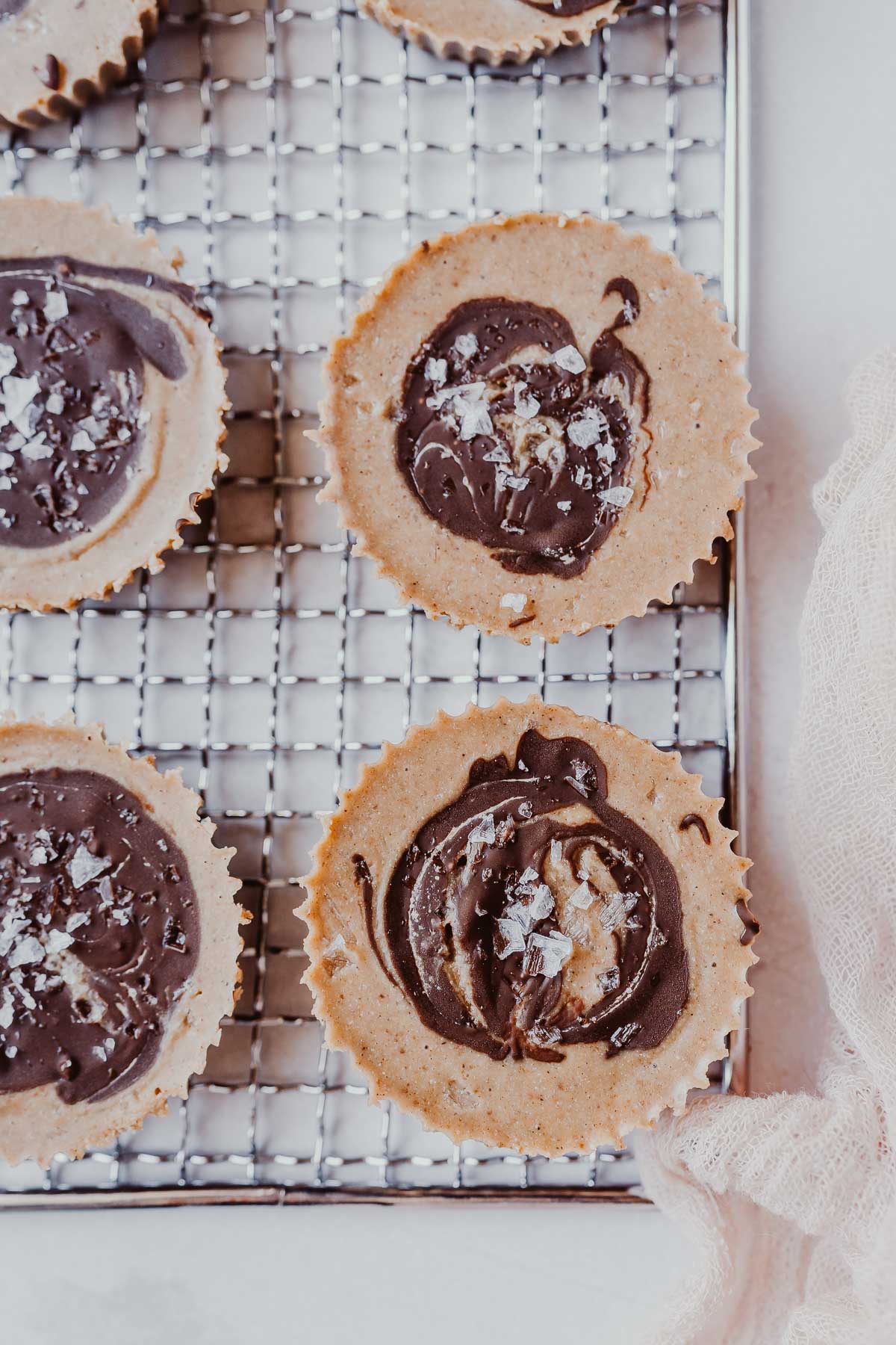 Salted Chocolate Chai Bliss Tahini Cups