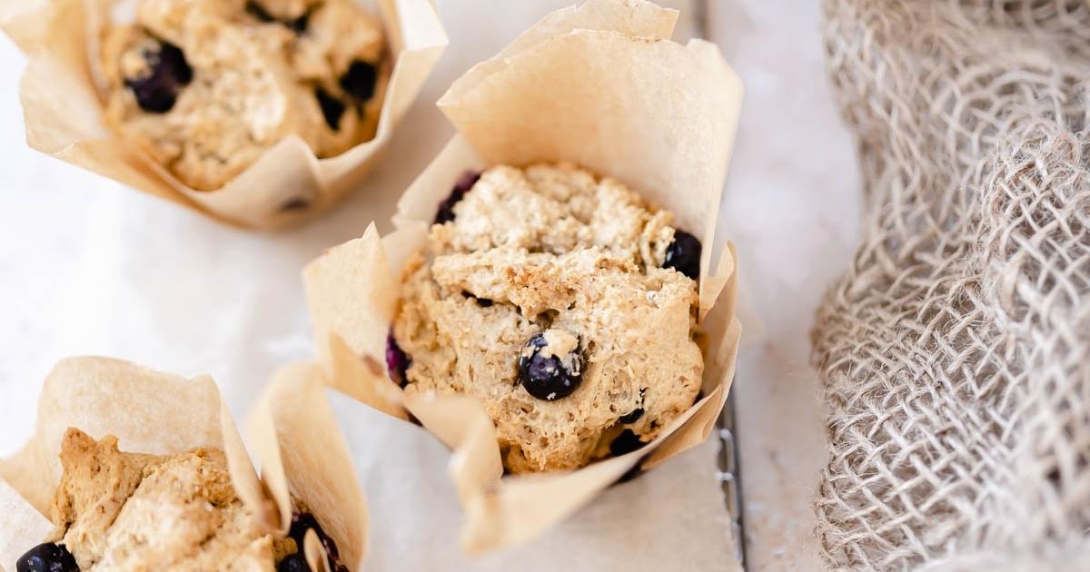 Bakery-Style Gluten-Free Blueberry Muffins 