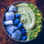 Green Ginger Dragon Fruit Smoothie Bowl (Vegan, Gluten-Free)