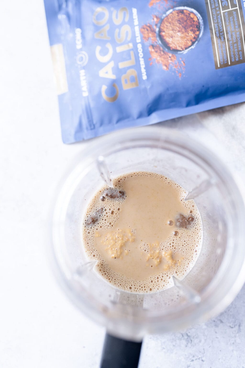 Iced Peanut Butter Cup Latte MOON and spoon and yum