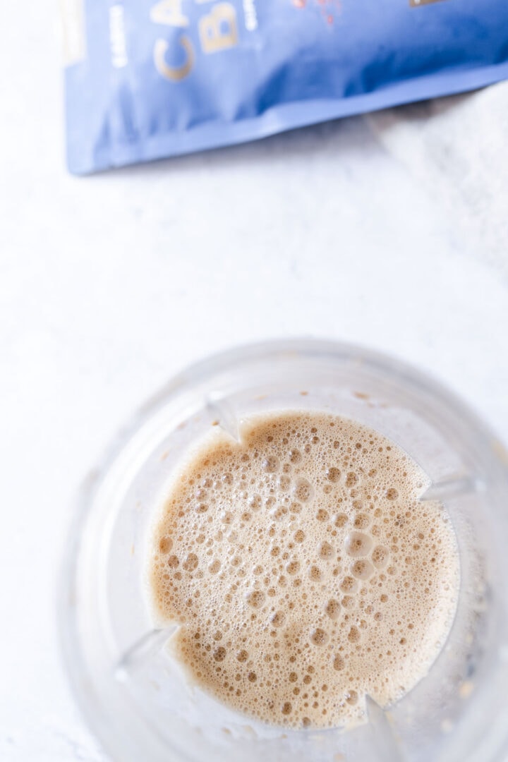Iced Peanut Butter Cup Latte MOON and spoon and yum