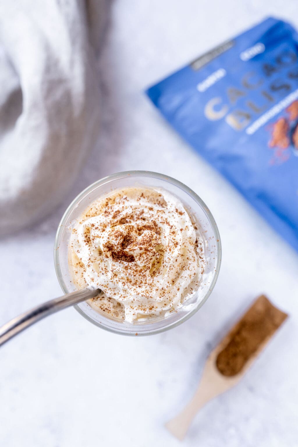 Iced Peanut Butter Cup Latte MOON and spoon and yum