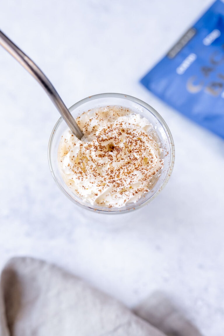 Iced Peanut Butter Cup Latte MOON and spoon and yum