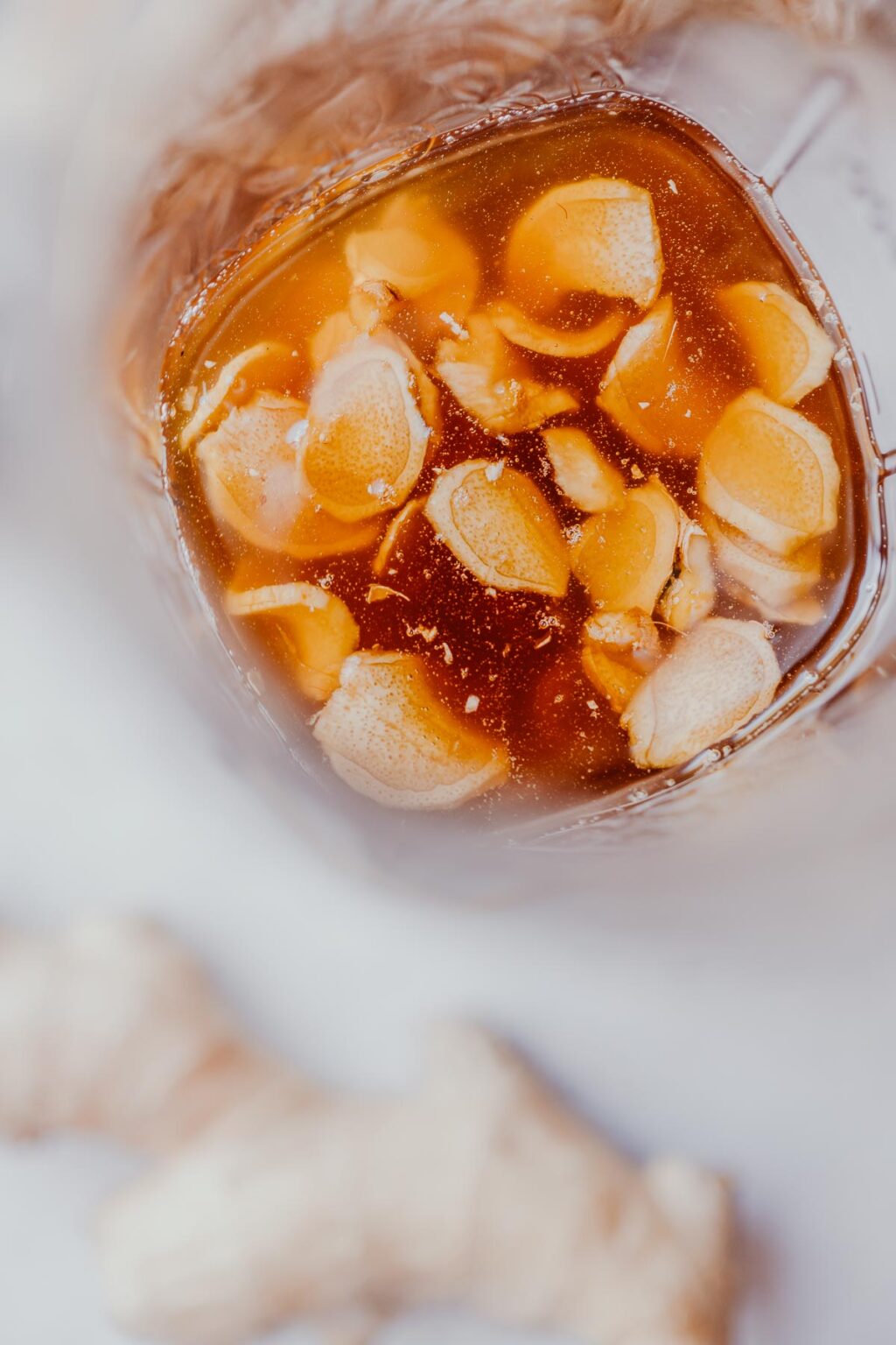 Honey Fermented Ginger MOON and spoon and yum