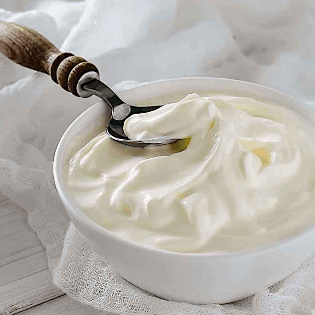 Greek yogurt.