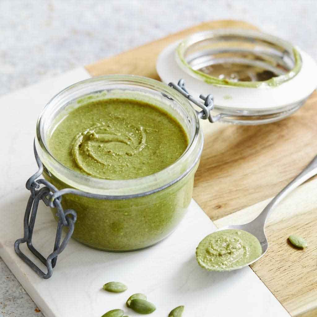 Pumpkin seed butter.