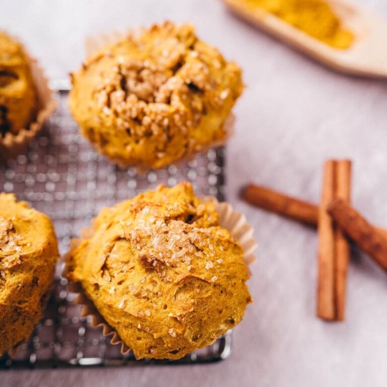 One-Bowl Golden Pumpkin Muffins