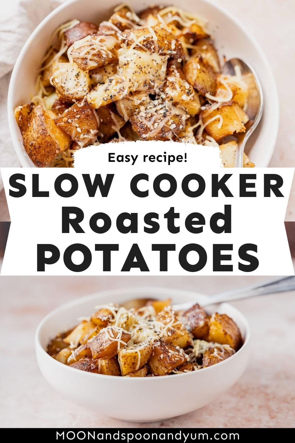 Easy Slow Cooker Roasted Potatoes - MOON and spoon and yum