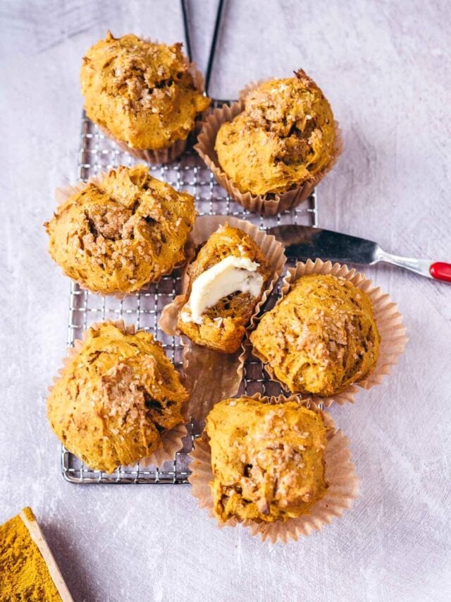 Gluten-Free One-Bowl Golden Pumpkin Muffins