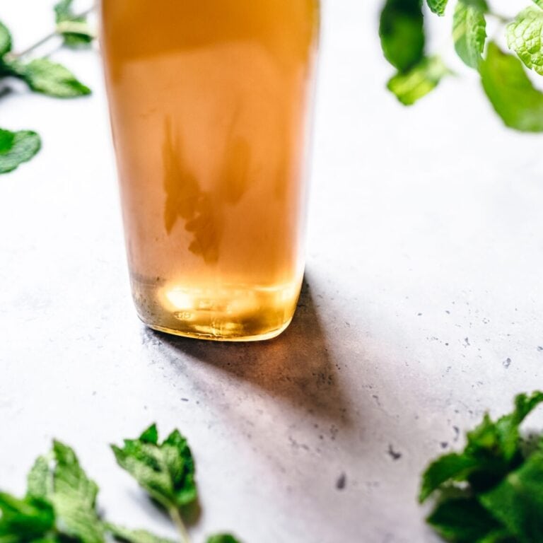 Fresh Mint Simple Syrup