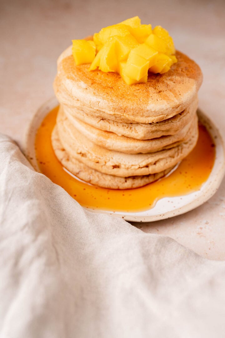 Oat Flour Pancakes MOON and spoon and yum