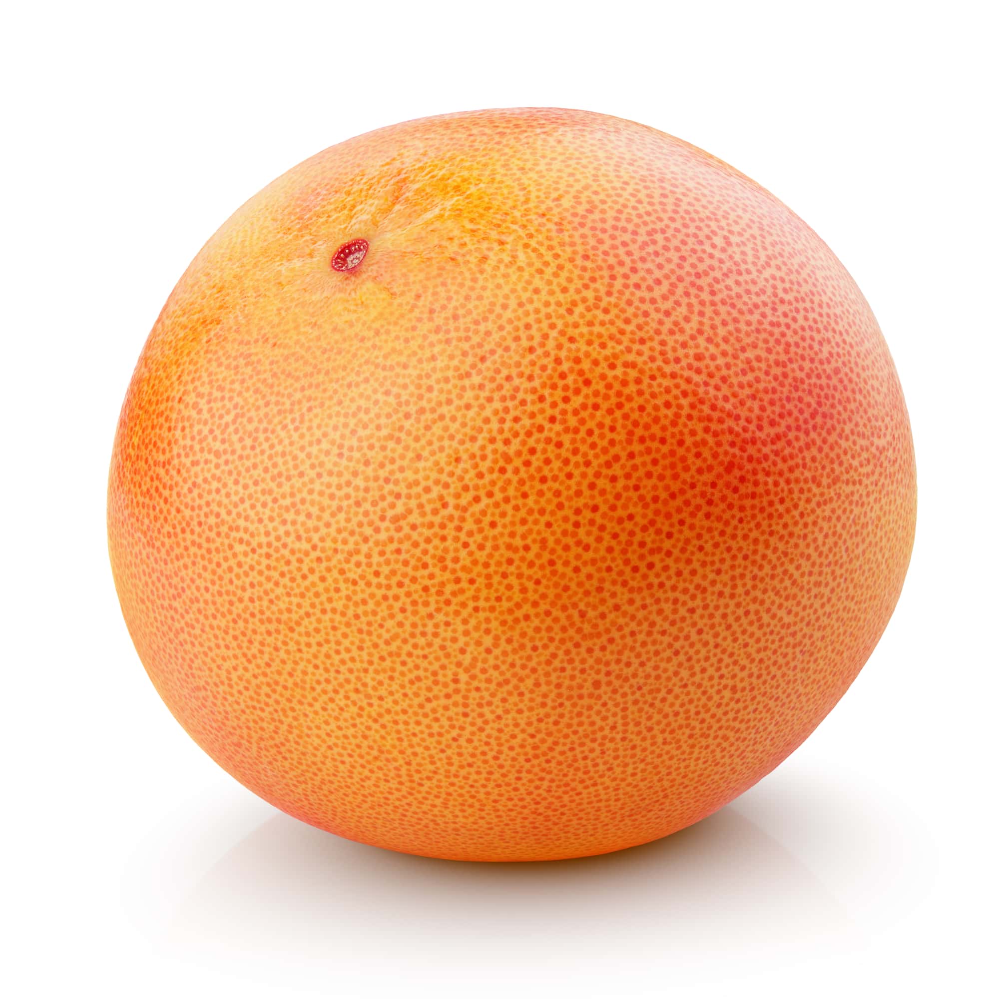 A round grapefruit.