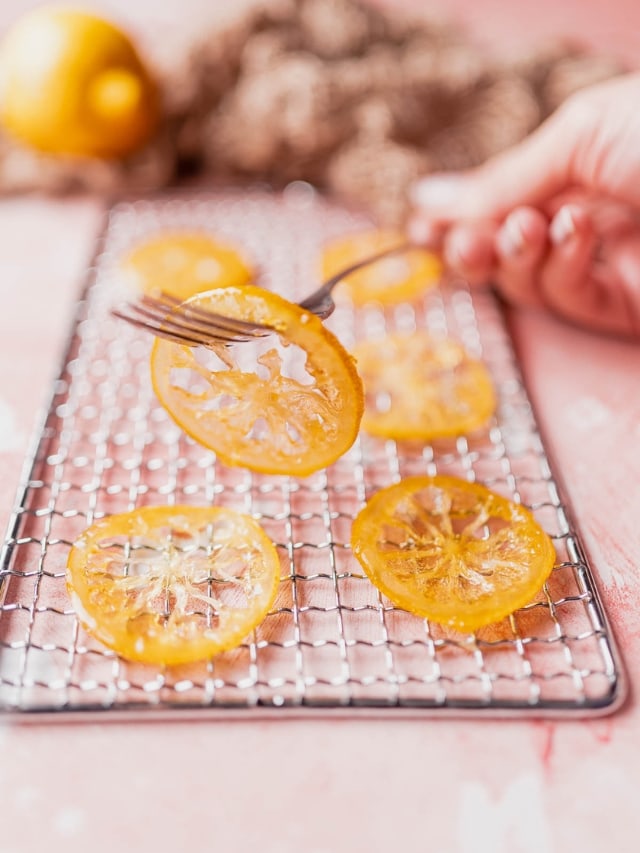Easy Candied Lemon Slices Recipe