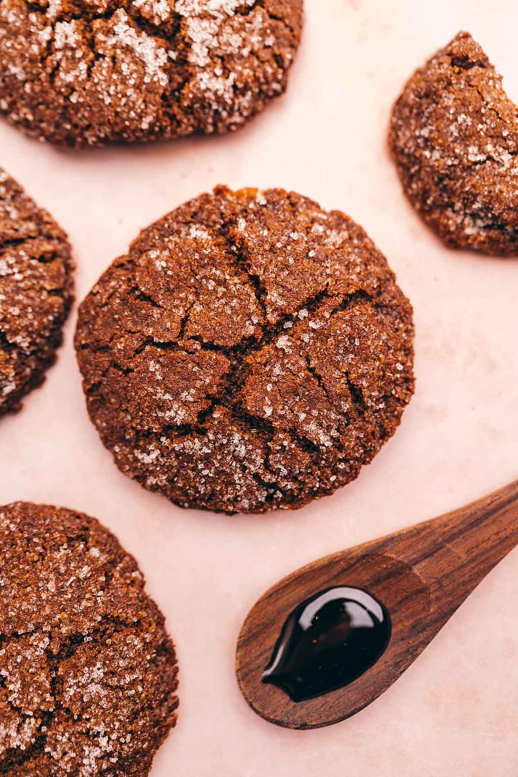 Gluten-Free Molasses Cookies - MOON and spoon and yum