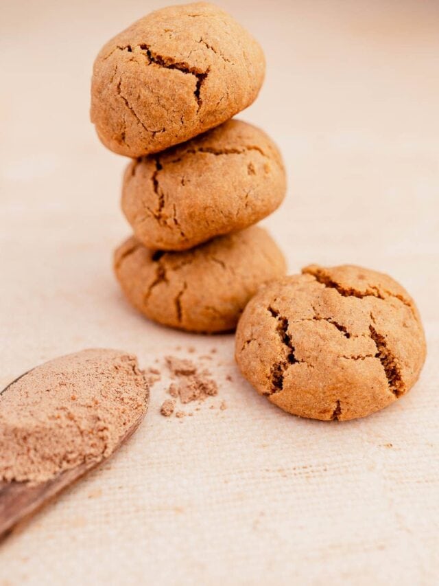 Soft and Chewy Gluten-Free Ginger Chai Cookies