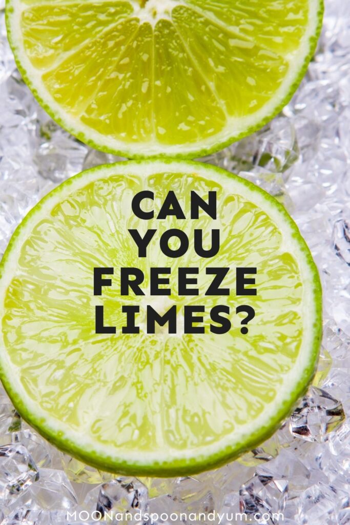 A lime **on ice**.