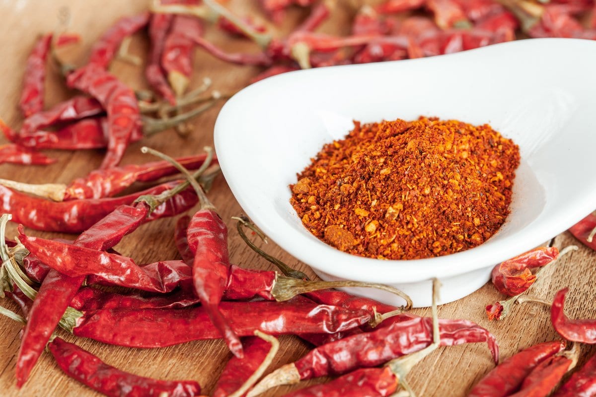 Cayenne Pepper Flakes.