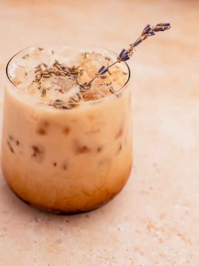 Copycat Starbucks Iced Lavender Oatmilk Latte Recipe