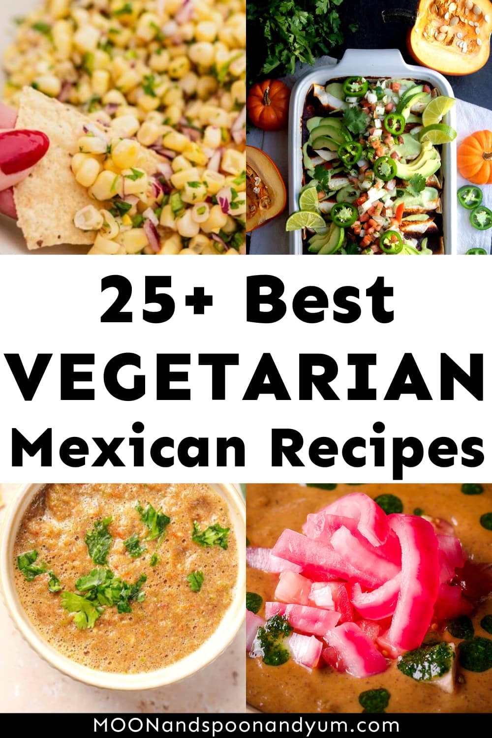25+ Amazing Vegetarian Mexican Recipes - MOON and spoon and yum
