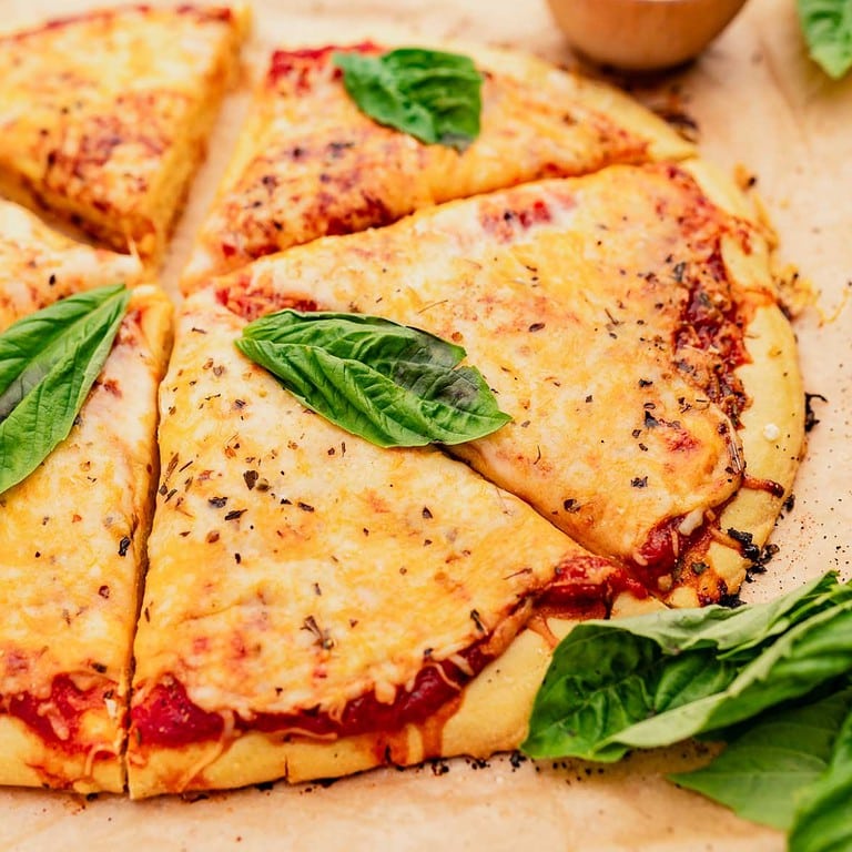 The Best Chickpea Flour Pizza Crust
