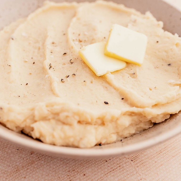 Creamy Miso Mayo Mashed Potatoes