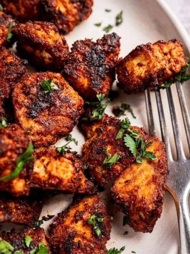 Crispy Cajun Tofu Bites