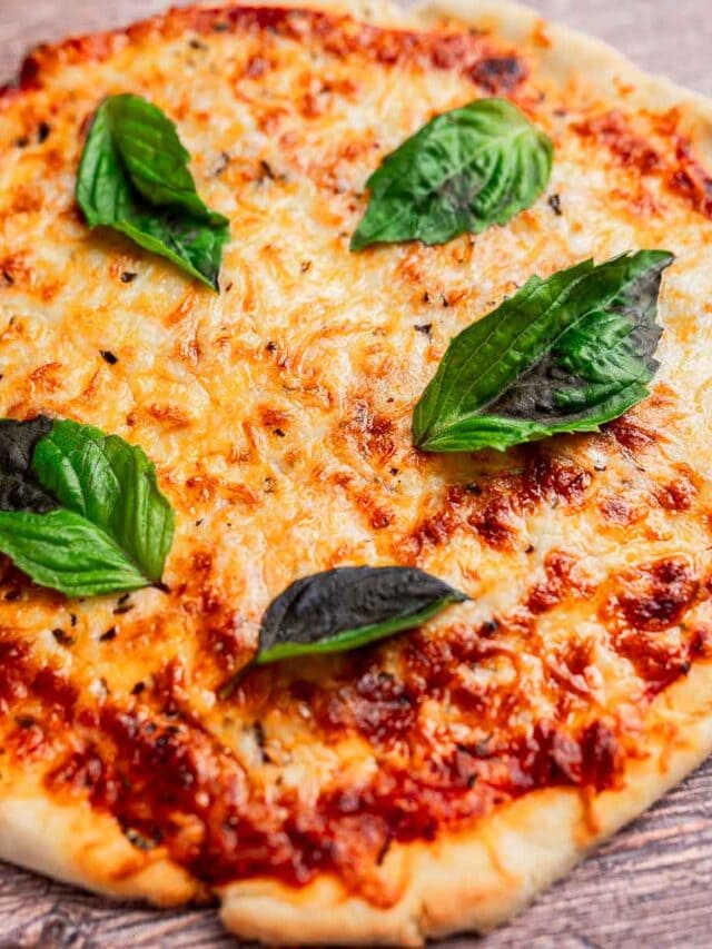 Crispy Air Fryer Pizza (with an Easy Homemade Crust!)