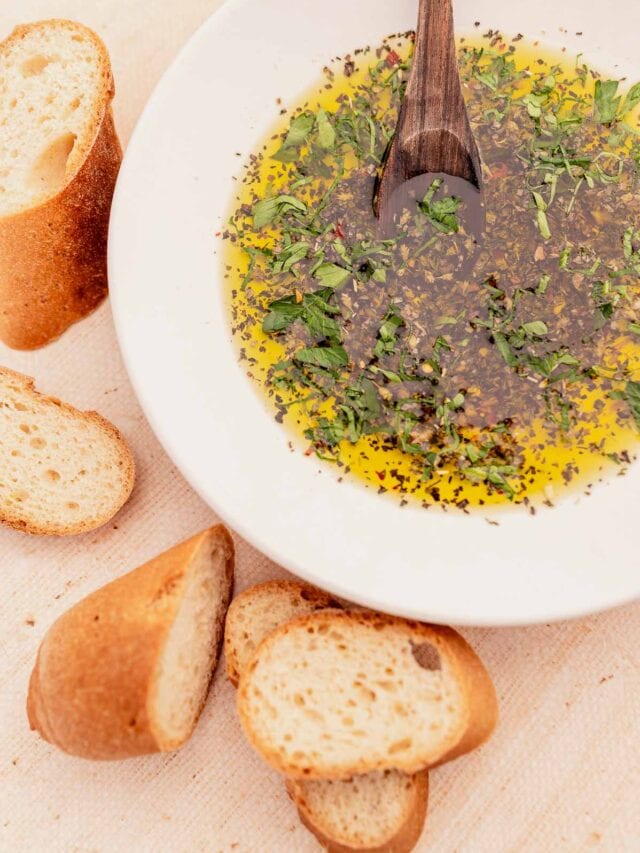 Flavor-Packed Olive Oil Bread Dip