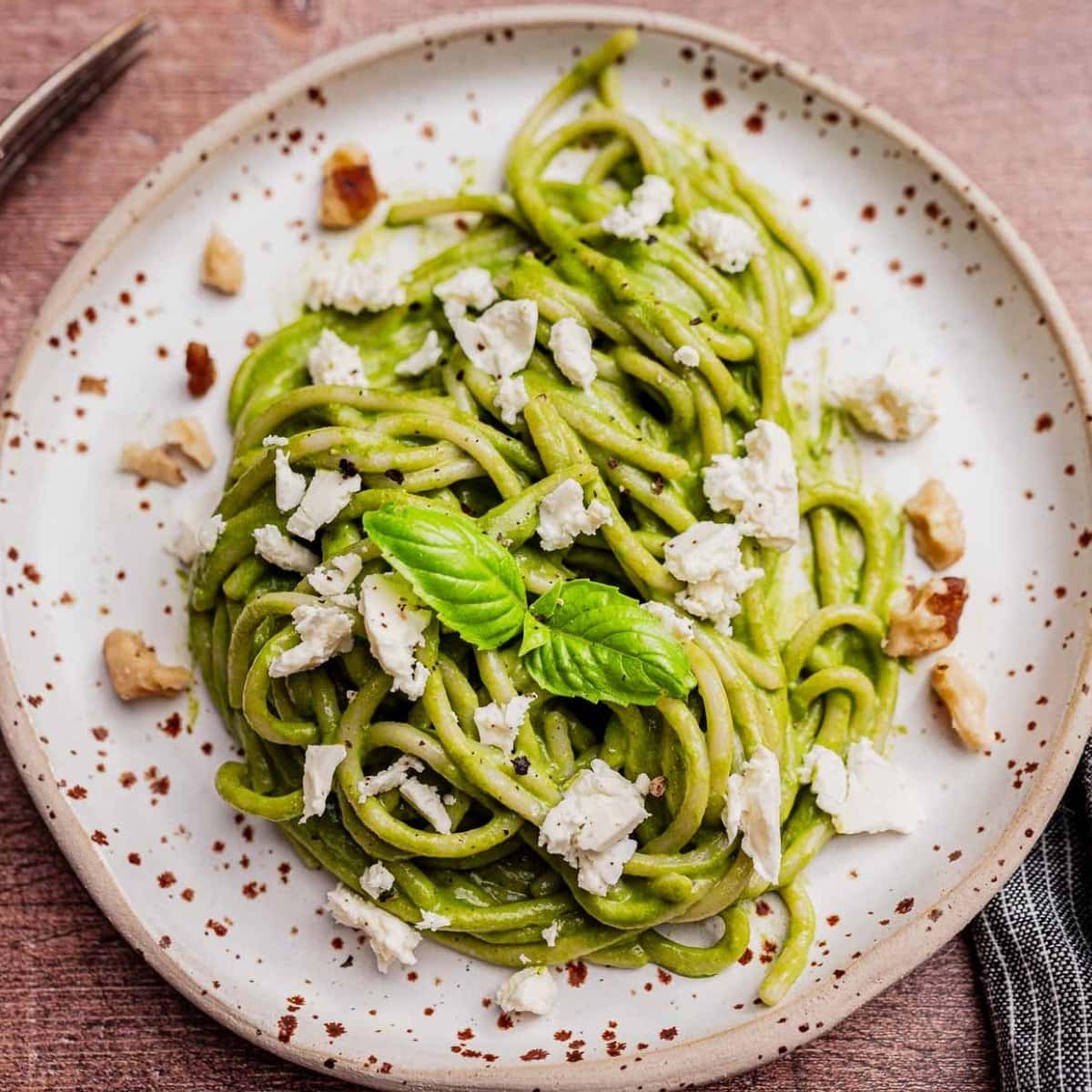 Tallarines Verdes (Peruvian Green Spaghetti)