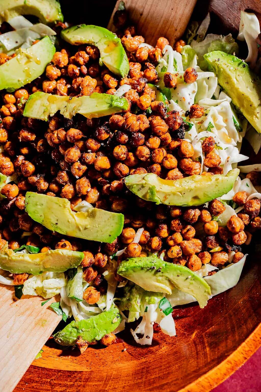 Hot Honey Tahini Chickpea Crunch Salad hot-honey-tahini-chickpea-crunch-salad